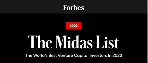 forbes midas list 2024|The Midas List 2023 .